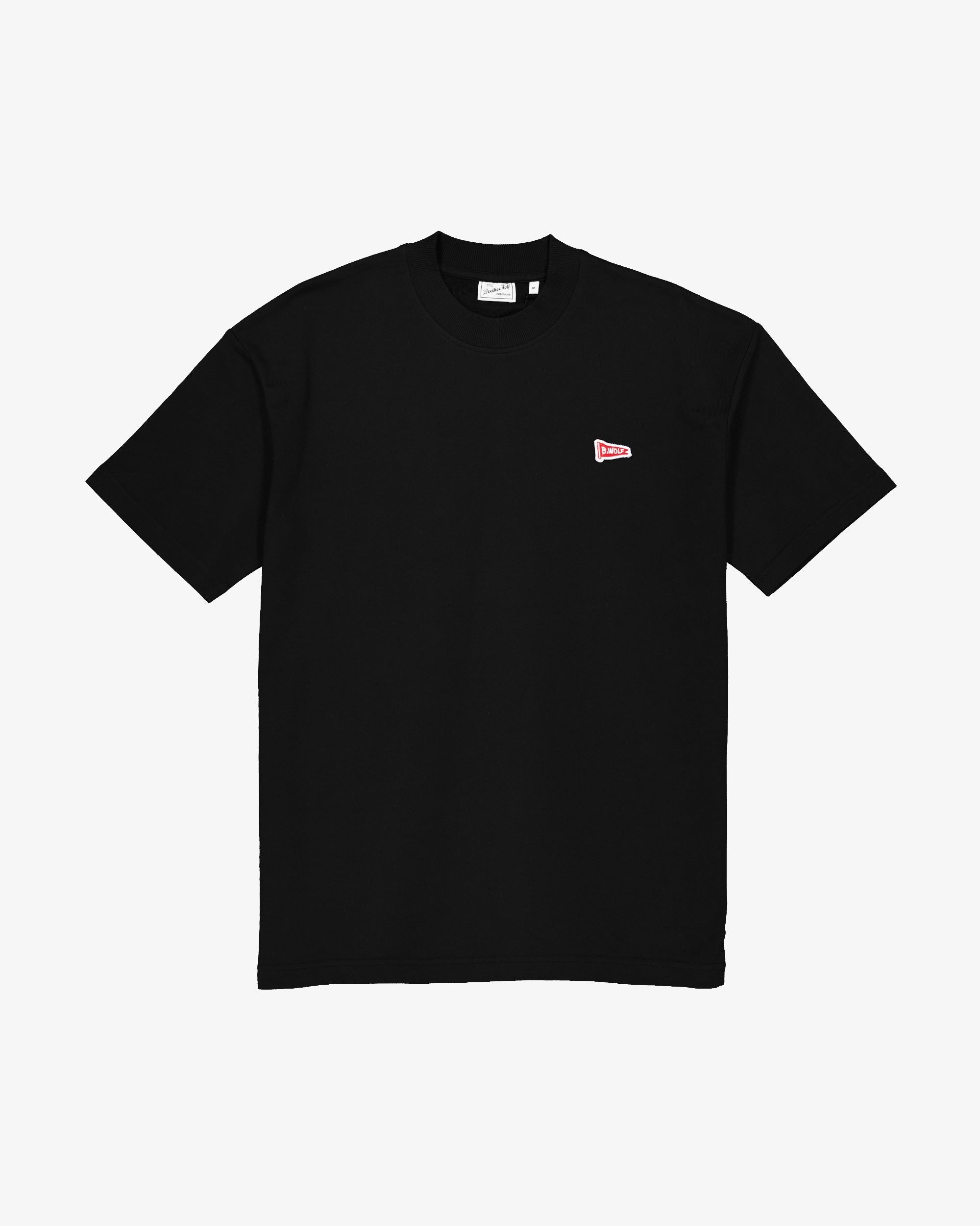 Flag Motif Tee - Black