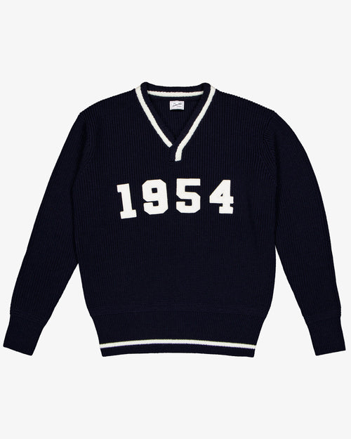 1954 Varsity knit - Navy