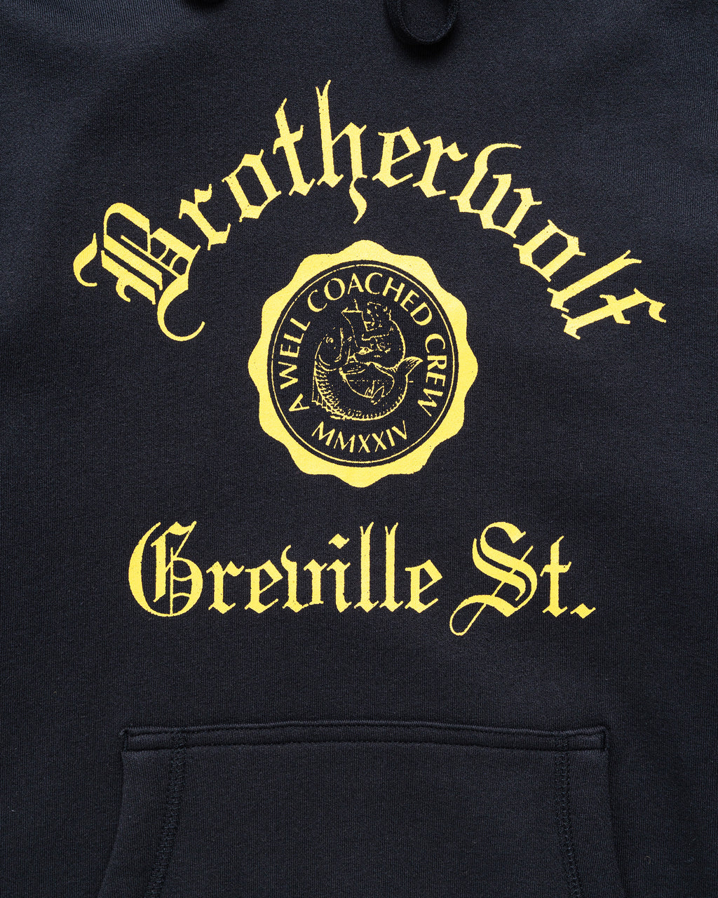 College Hoodie - Navy
