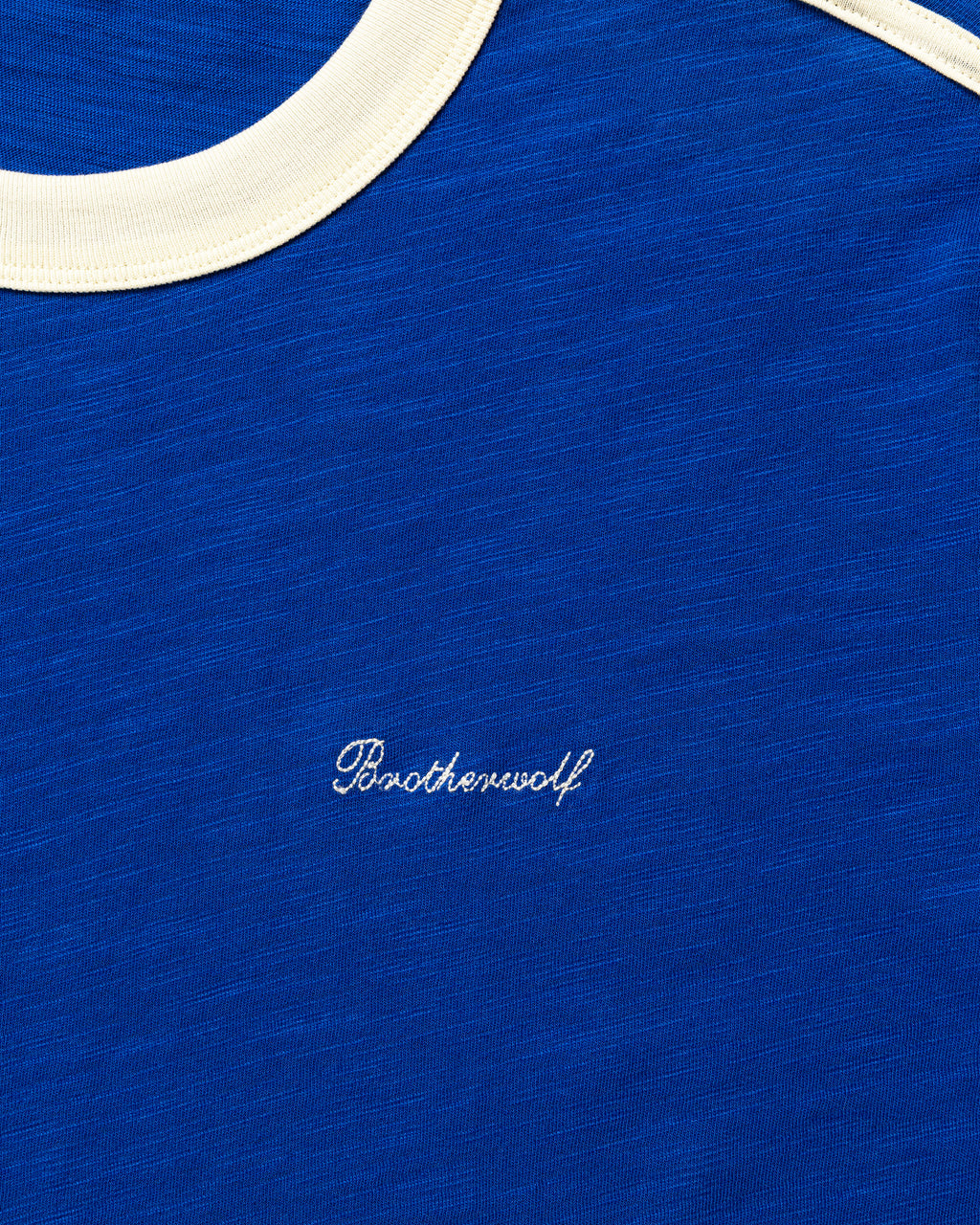 Ringer Tee - Blue