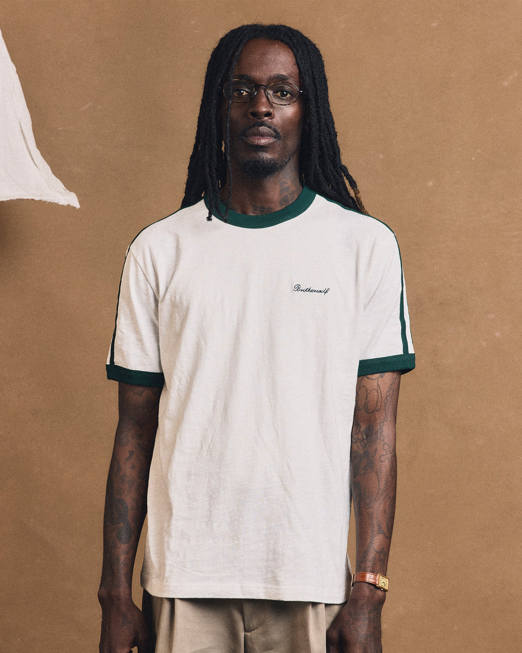 Ringer Tee - Off White