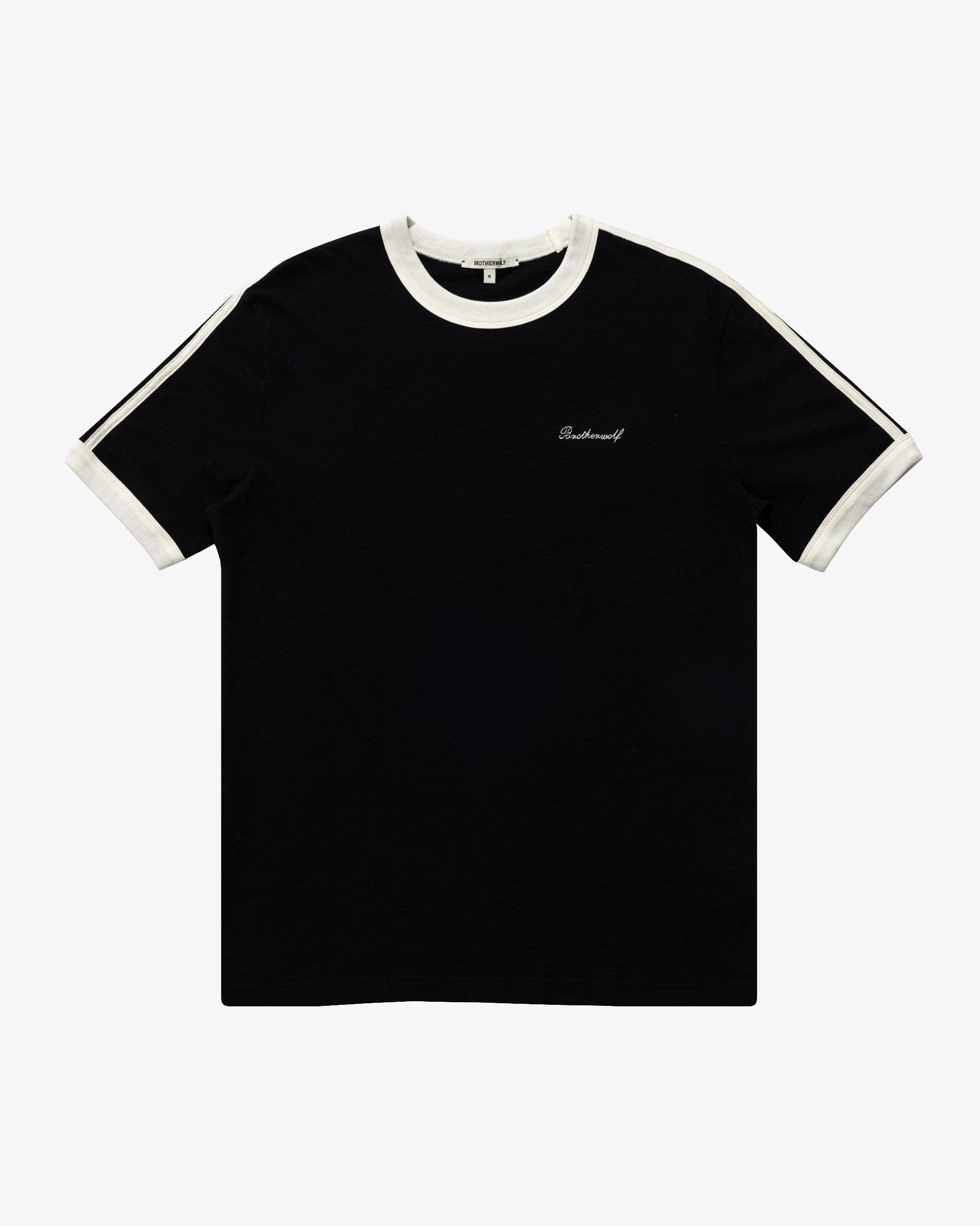 Ringer Tee - Black