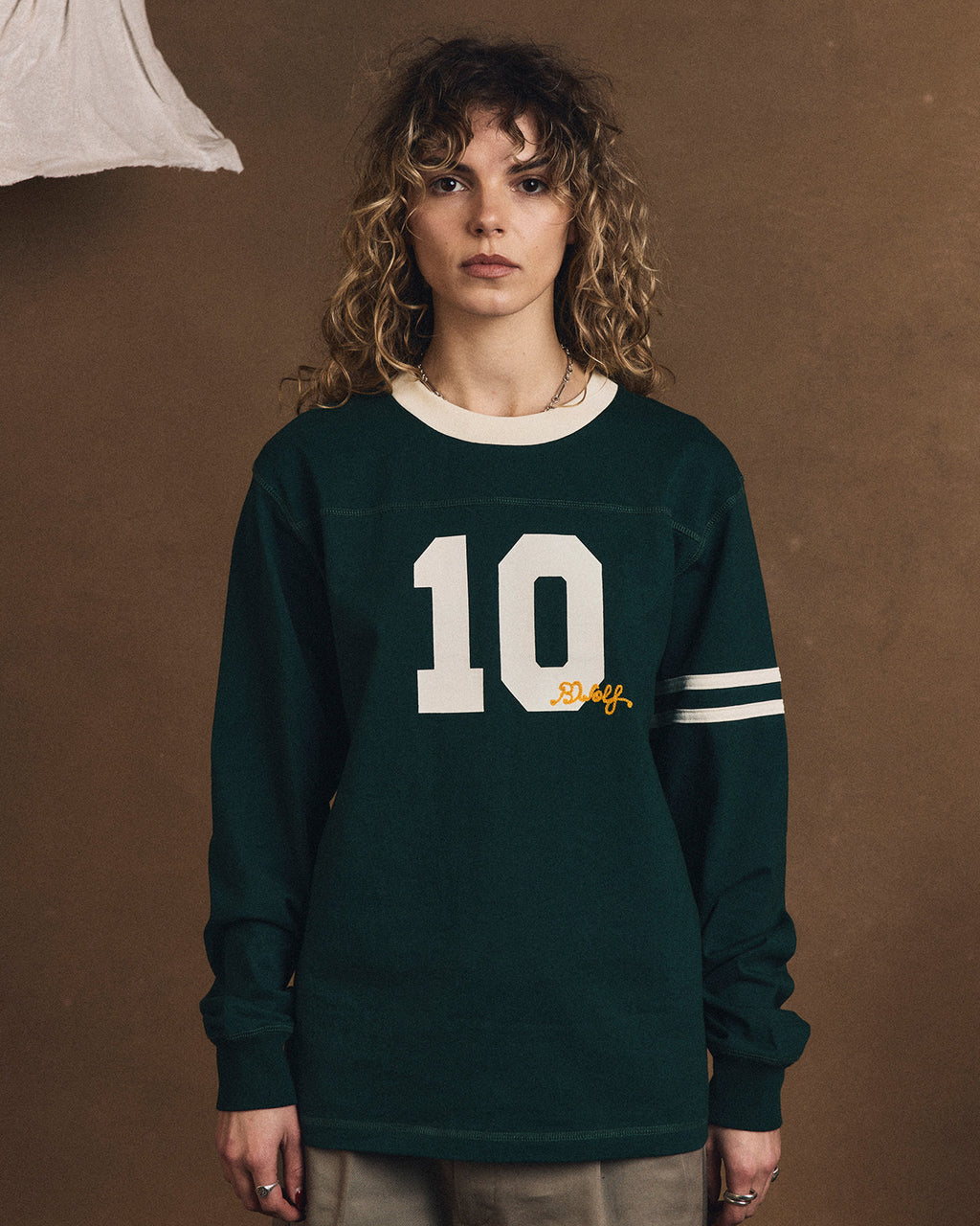 Football L/S Tee - Green