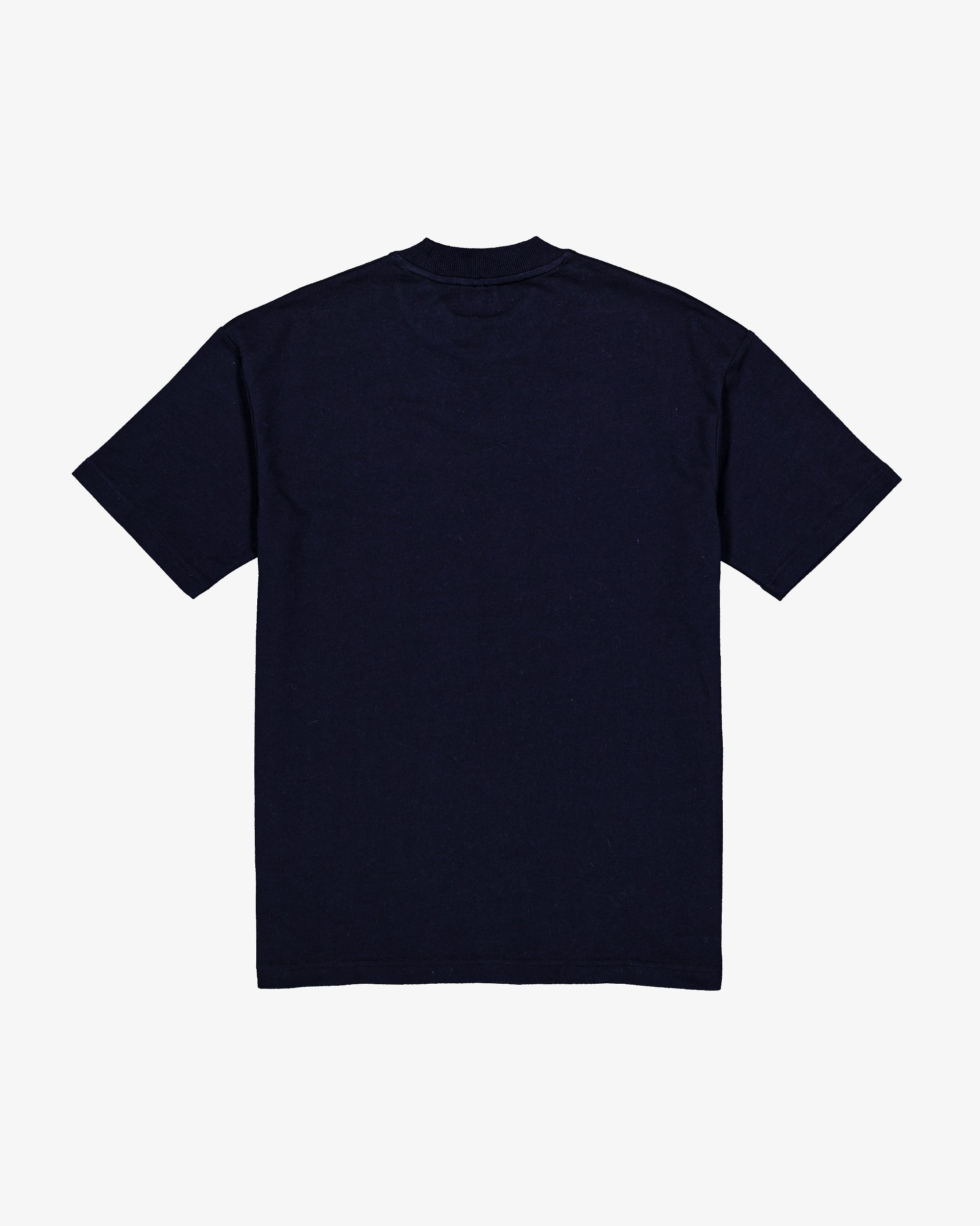 Oversized Tee (Signature Brother Wolf Embroidery)  - Navy