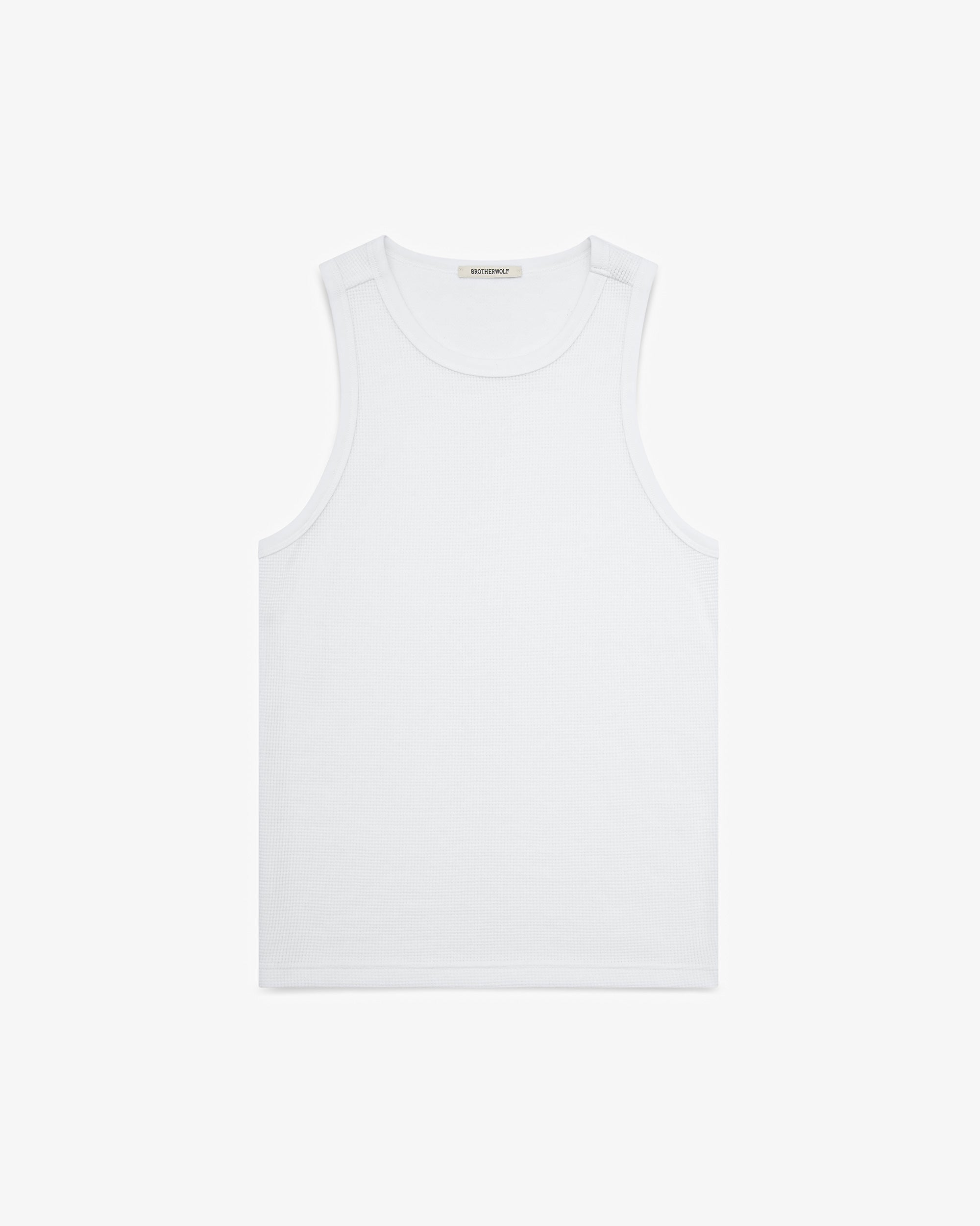 Perforated Tank - Off White
