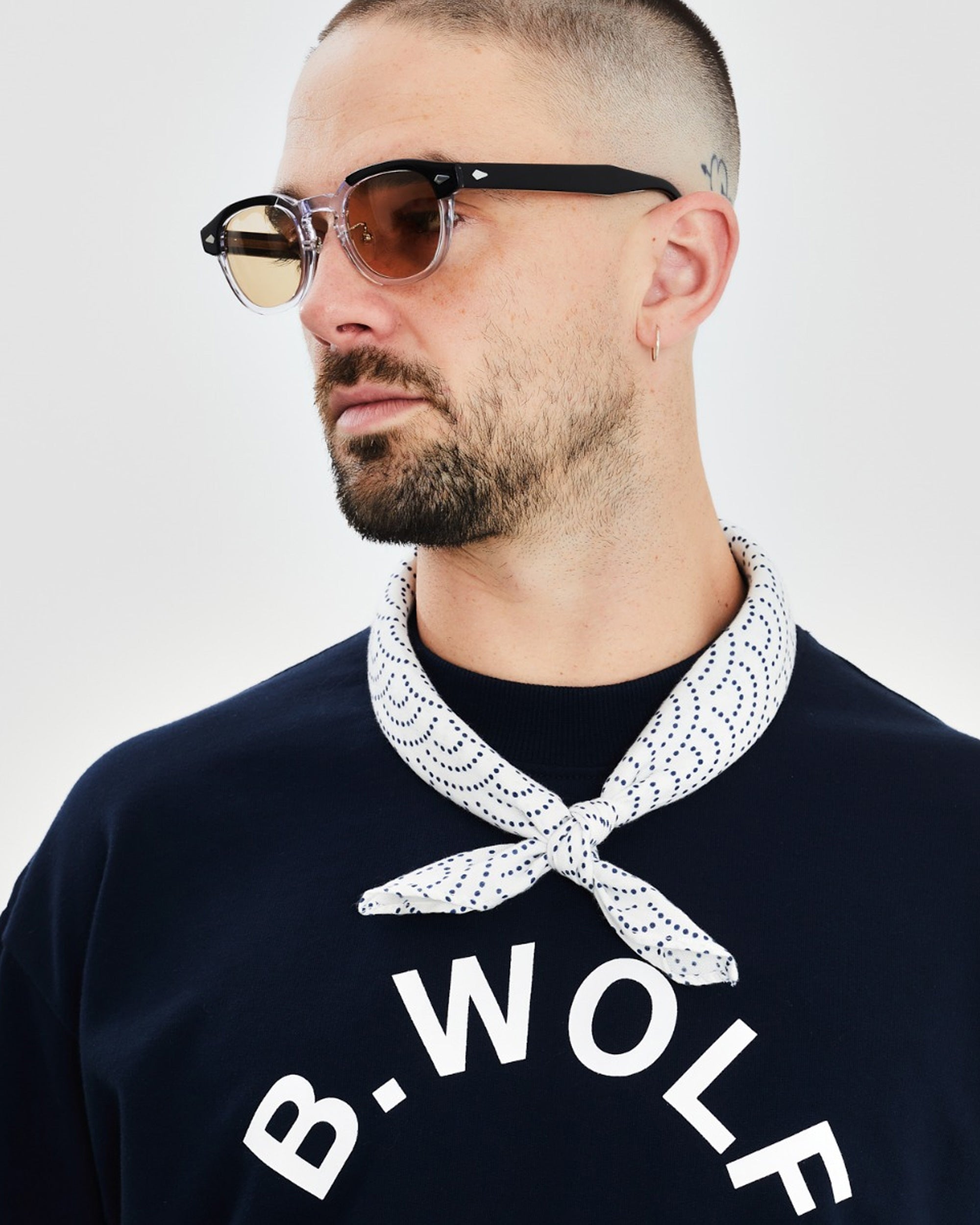 Oversized Tee - Navy