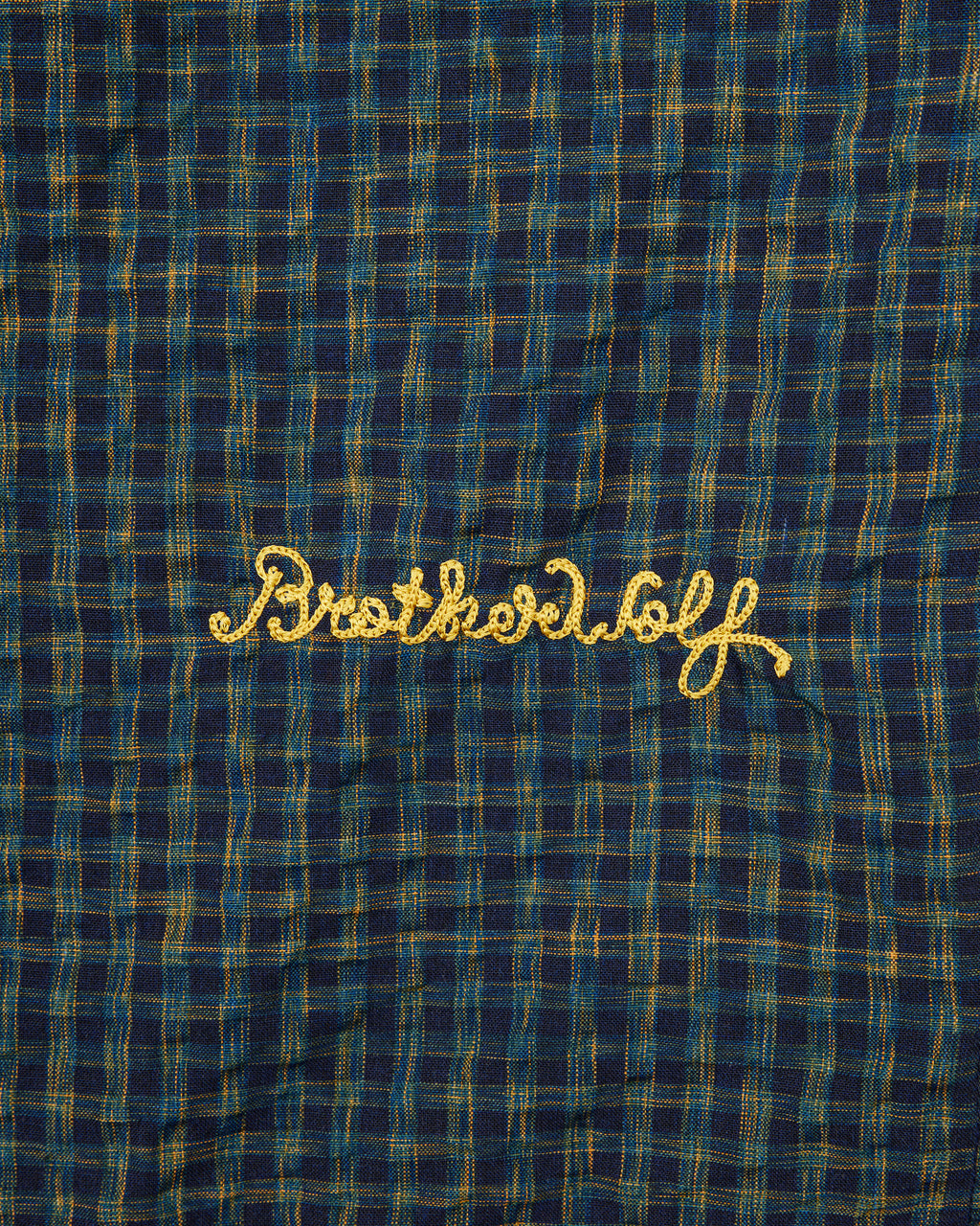 Check S/S Shirt - Navy